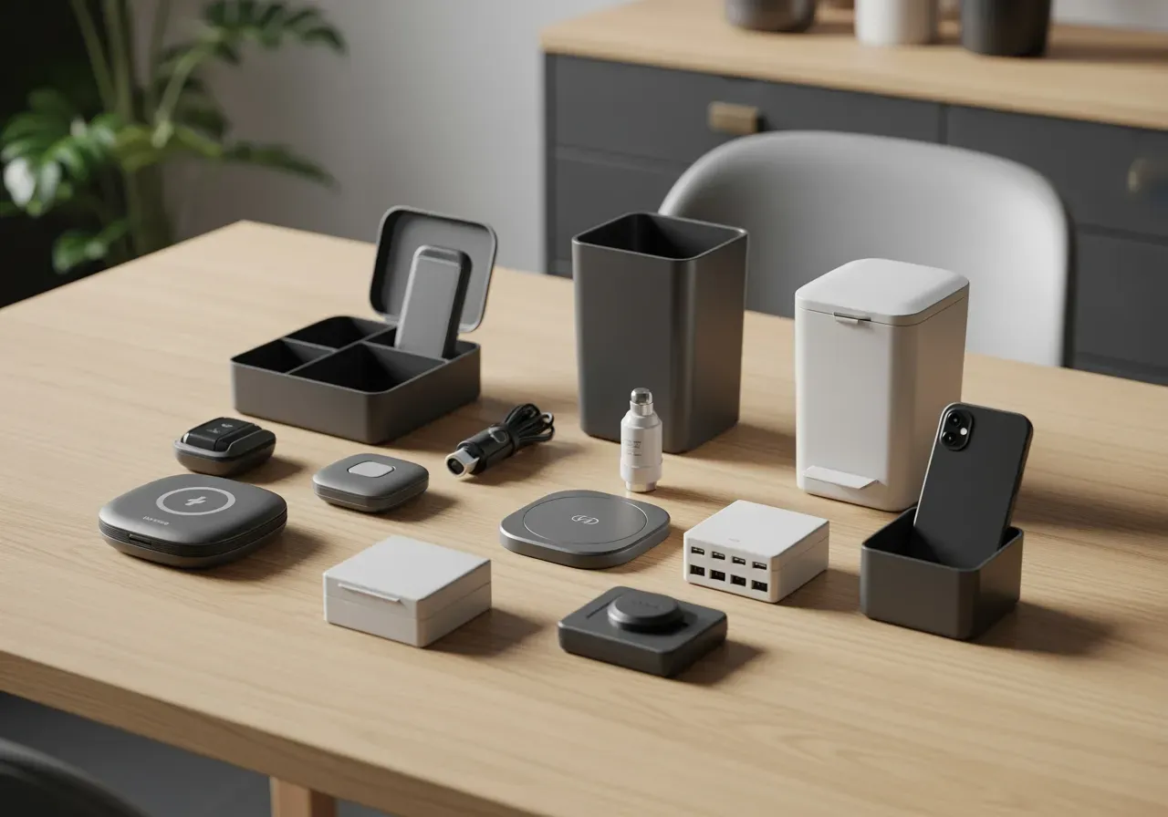 Smarta tillbehör för mittkonsol