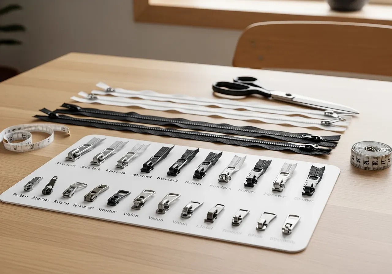 Guide för rätt löpare till blixtlås