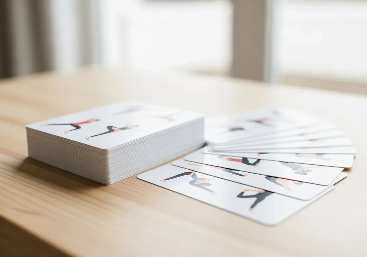 Yogakort på slovakiska lettiska makedonska