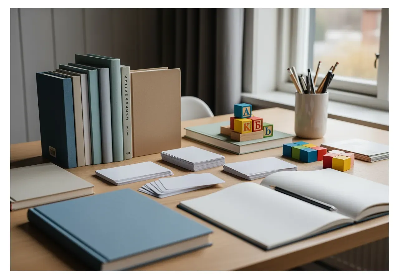 Böcker och lärmaterial för nybörjare