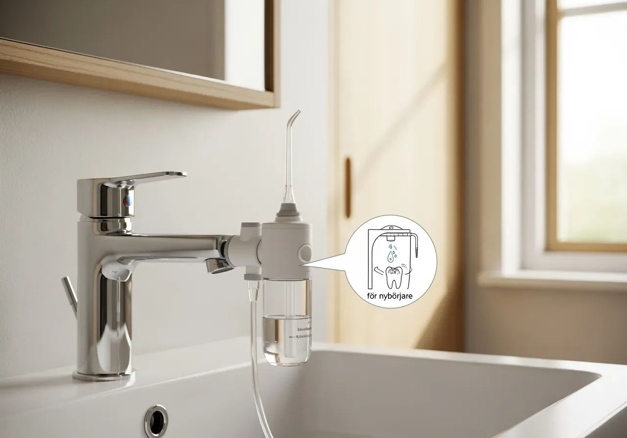 Kranansluten munirrigator för nybörjare