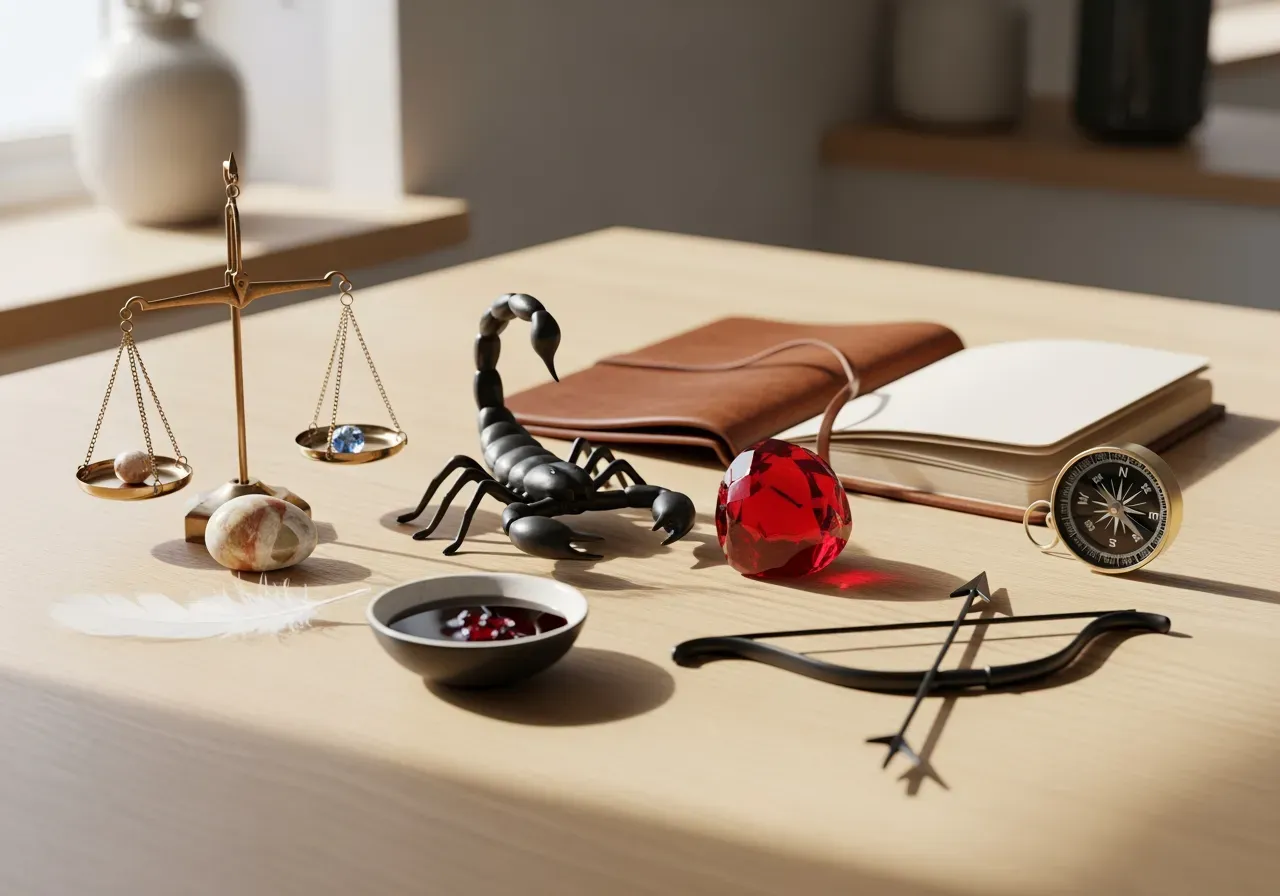 Efemerida för Vågen Skorpionen Skytten