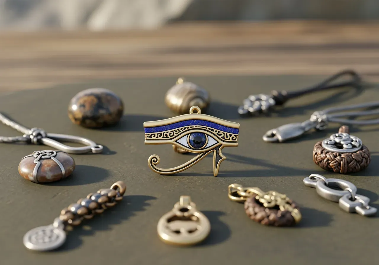 Horusögat och skyddande amuletter