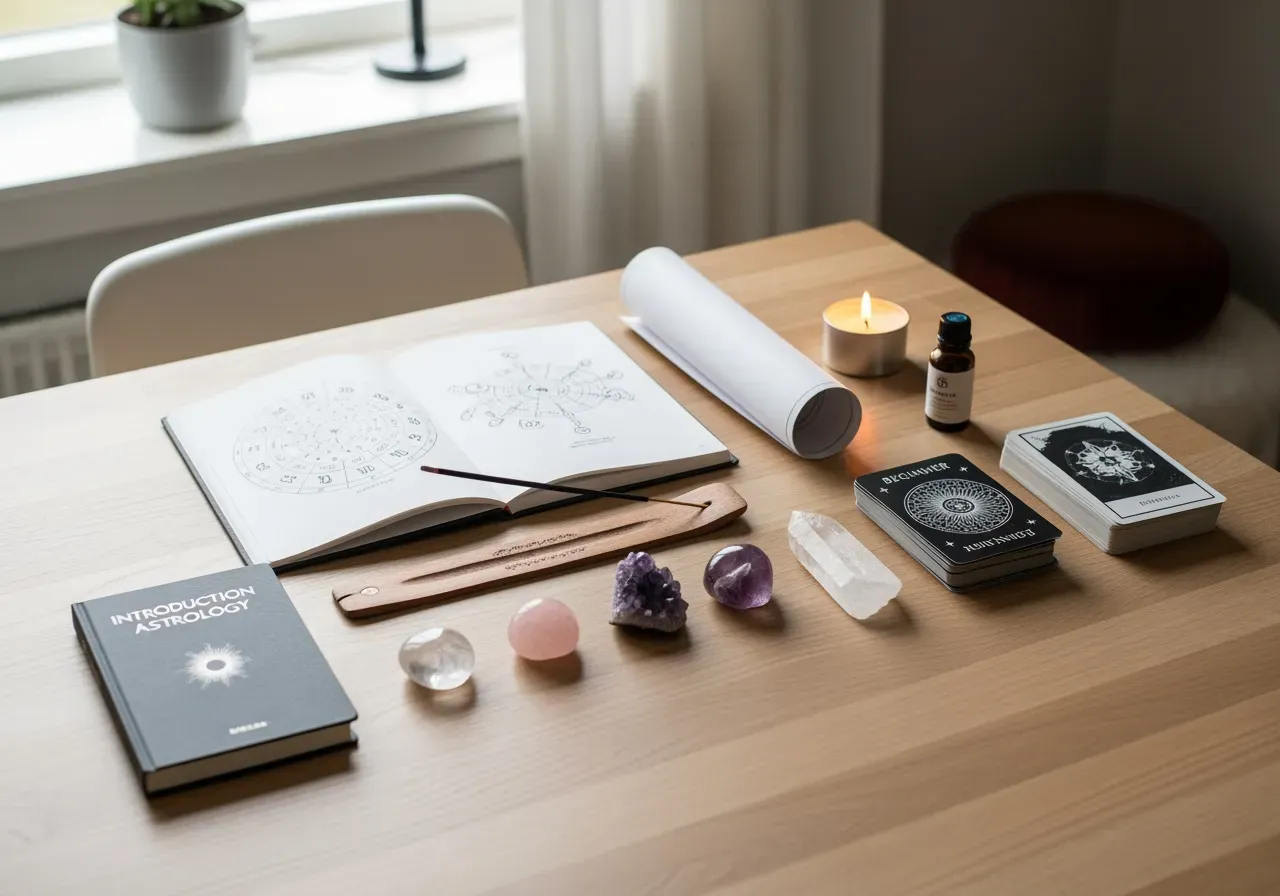 Horoskop och andliga produkter för nybörjare