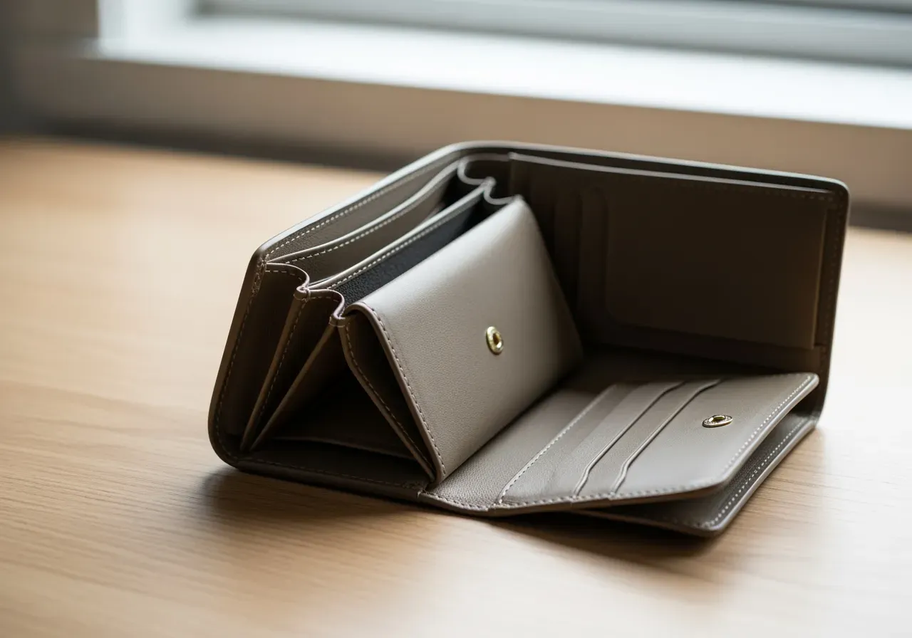 Färgval Detro Loro Piron plånbok