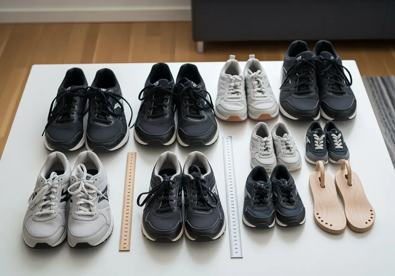 Storleksguide IronG skor för nybörjare