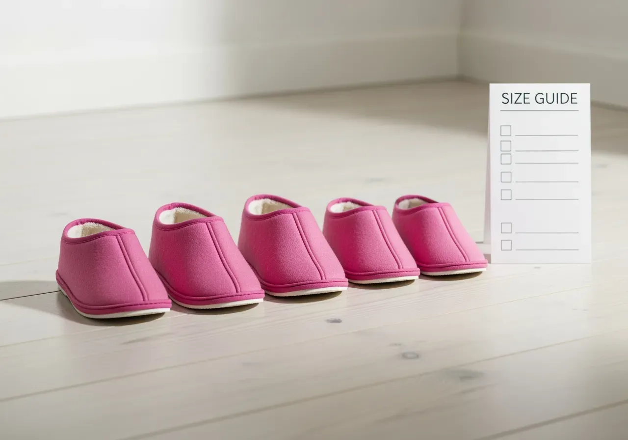 Rosa Slipo barnskor storleksguide