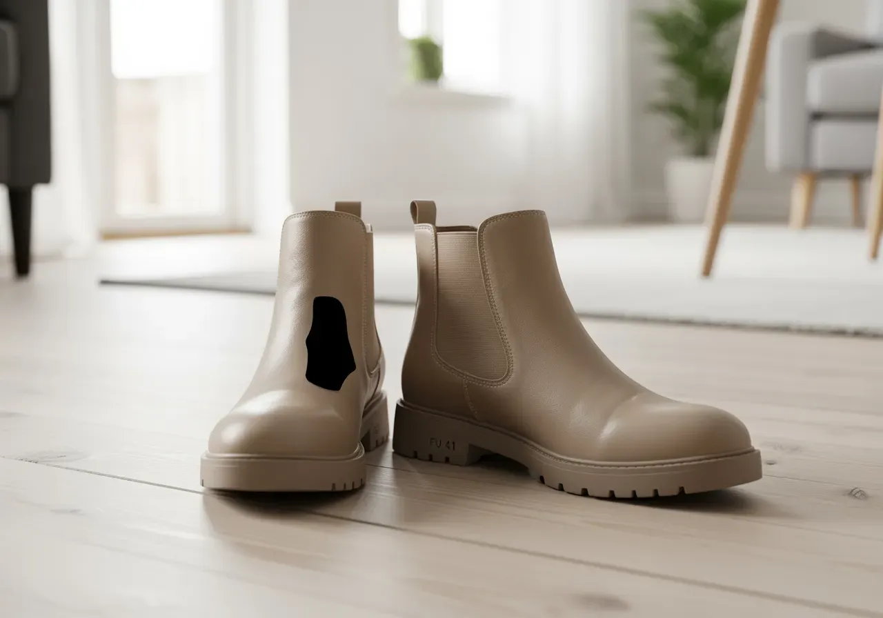 Samantha - Size - EU 41
Beige ankelboot i syntetläder med PU-innersula och gummisula, modern stil för vardagsbruk.